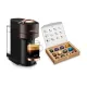 Капсульная кофеварка DELONGHI Nespresso Vertuo Next ENV 120.BW + 14 капсул в подарок